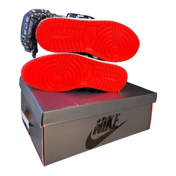 NIB Air Jordan 1 Retro High Utility “Quai 54” Sneaker - Picture 4 of 5